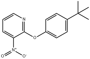 2-[4-(TERT-BUTYL)PHENOXY]-3-NITROPYRIDINE Struktur