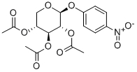 (4-NITRO)PHENYL-2,3,4-TRI-O-ACETYL-BETA-D-XYLOPYRANOSIDE Struktur