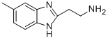 2-AMINOETHYL-5(6)-METHYL-BENZIMIDAZOLE Struktur