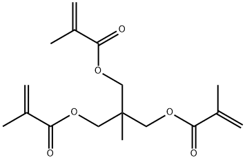 1,1,1-TRIMETHYLOL ETHANE TRIMETHACRYLATE Struktur