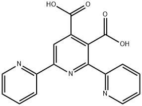 [2,2':6',2''-TERPYRIDINE]-3',4'-DICARBOXYLIC ACID Struktur