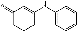 3-ANILINOCYCLOHEX-2-EN-1-ONE Struktur