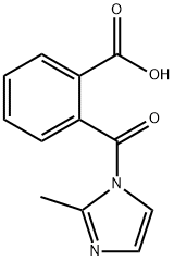 2-(2-METHYL-IMIDAZOLE-1-CARBONYL)-BENZOIC ACID Struktur