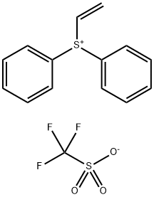 二苯基(乙烯基)锍三氟甲磺酸鹽, 247129-88-0, 結(jié)構(gòu)式