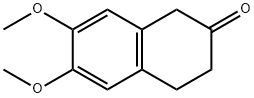 6,7-Dimethoxy-2-tetralone Struktur