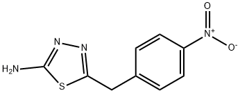 5-(4-NITRO-BENZYL)-[1,3,4]THIADIAZOL-2-YLAMINE Struktur