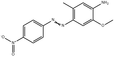 5-methyl-4-[(4-nitrophenyl)azo]-o-anisidine  Struktur