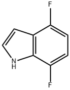 4,7-Difluoro-1H-indole Struktur