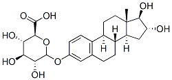 estriol 3-glucuronide Struktur