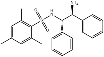 (1S,2S)-(-)-N-(2,4,6-TRIMETHYLPHENYLSULFONYL)-1,2-DIPHENYLETHANE-1,2-DIAMINE Struktur