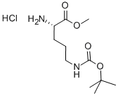 H-ORN(BOC)-OME HCL Struktur