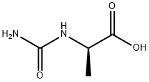 D-Alanine, N-(aminocarbonyl)- (9CI) Struktur