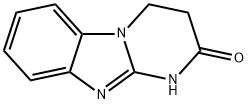 Pyrimido[1,2-a]benzimidazol-2(1H)-one, 3,4-dihydro- (8CI,9CI) Struktur