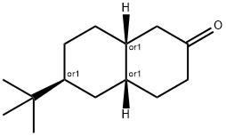 cis,cis-6-tert-butyloctahydronaphthalen-2(1H)-one Struktur