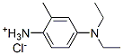 4-Diethylamino-2-methylphenylammonium chloride Struktur