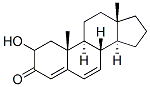 (17beta)-hydroxyandrosta-4,6-dien-3-one  Struktur