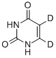 URACIL-5,6-D2 Struktur