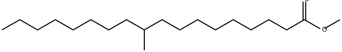 Methyl tuberuculostearate Struktur