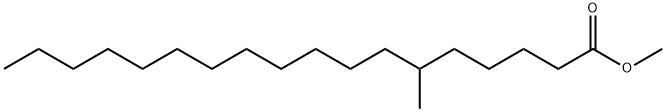 6-Methyloctadecanoic acid methyl ester Struktur