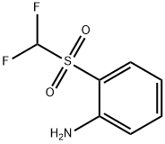 2-[(DIFLUOROMETHYL)SULFONYL]ANILINE HYDROCHLORIDE Struktur