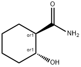 TRANS-2-HYDROXY-1-CYCLOHEXANECARBOXAMIDE Struktur