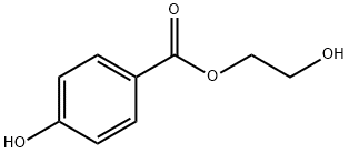 4-羥基苯甲酸-2-羥基乙酯, 2496-90-4, 結構式