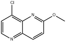 8-CHLORO-2-METHOXY-1,5-NAPHTHYRIDINE Struktur