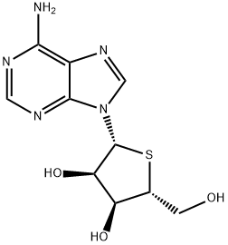 4'-thioadenosine Struktur