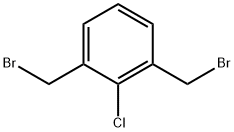 1,3-Bis(bromomethyl)-2-chlorobenzene Struktur