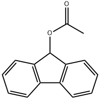 9-FLUORENYL ACETATE Struktur