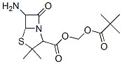 PIVALOYLOXYMETHYL 6-AMINOPENICILANATE Struktur