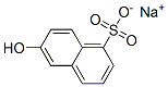 sodium 6-hydroxynaphthalenesulphonate Struktur