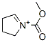 2H-Pyrrolium, 3,4-dihydro-1-(methoxycarbonyl)- (9CI) Struktur