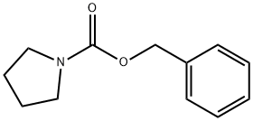 1-Cbz-pyrrolidine Struktur