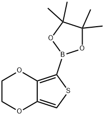 5-(4,4,5,5-TETRAMETHYL-[1,3,2]DIOXABOROLAN-2-YL)-2,3-DIHYDROTHIENO[3,4-B][1,4]DIOXINE Struktur