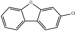 3-chlorodibenzofuran Struktur