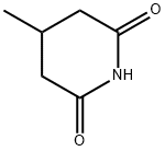 3-methylglutarimide Struktur