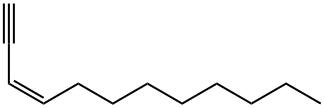 (Z)-3-Dodecen-1-yne Struktur