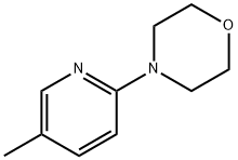 4-(5-Methylpyridin-2-yl)Morpholine Struktur