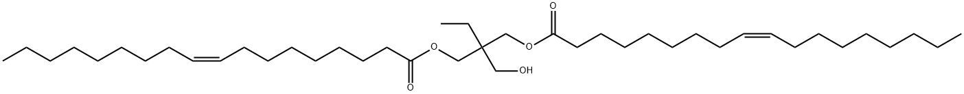 2-ethyl-2-(hydroxymethyl)-1,3-propanediyl dioleate  Struktur