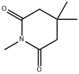 1,4,4-Trimethyl-2,6-piperidinedione Struktur