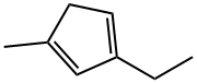 3-Ethyl-1-methyl-1,3-cyclopentadiene Struktur