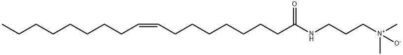 N-[3-(dimethylamino)propyl]-9-octadecenamide N-oxide Struktur