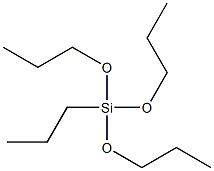 tripropoxypropylsilane Struktur