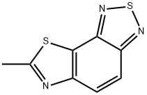 Thiazolo[5,4-e]-2,1,3-benzothiadiazole, 7-methyl- (7CI,9CI) Struktur