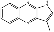 1H-Pyrrolo[2,3-b]quinoxaline,3-methyl-(9CI) Struktur