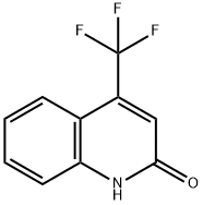 2-Hydroxy-4-(trifluoromethyl)quinoline Struktur