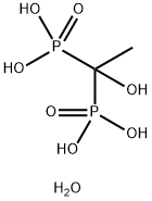 Etidronic acid monohydrate Struktur