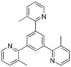 2,2',2''-(1,3,5-benzenetriyl)tris[3-methylpyridine] Struktur