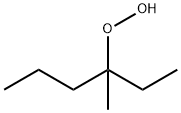 1-Ethyl-1-methylbutyl hydroperoxide Struktur